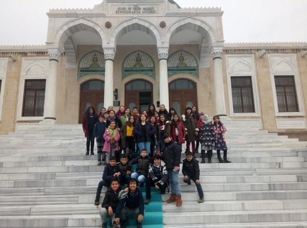 Öğrencilerimizin Etnografya Müzesi ziyareti