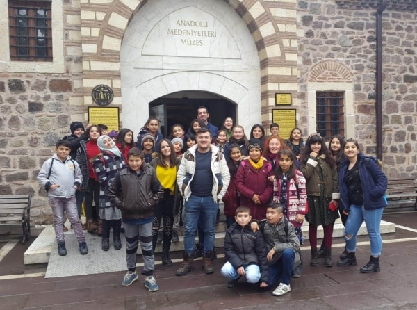 Anadolu Medeniyetleri Müzesini ziyaret ettik.